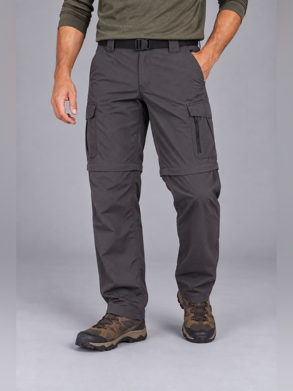Rugged Exposure Convertible Hiking Cargo Pants 38x32 NWT